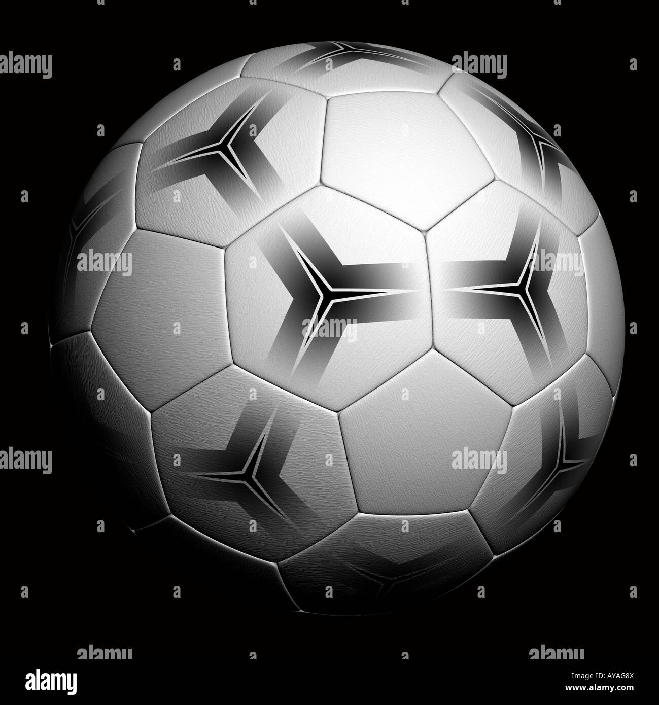 Pallone da calcio Foto Stock
