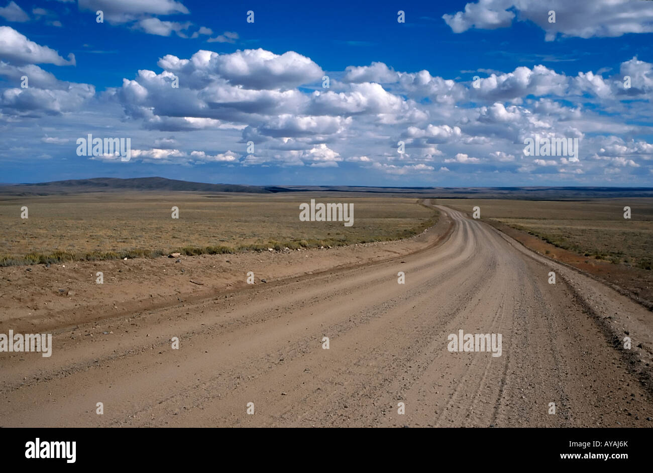 Alta dessert in wyoming Foto Stock