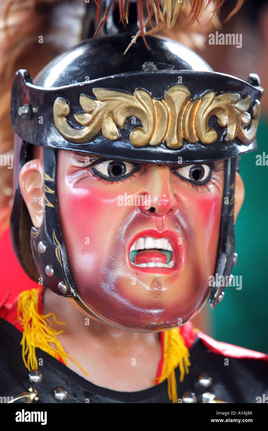 Moriones maschera alla Pasqua annuale Moriones festival nelle Filippine Foto Stock