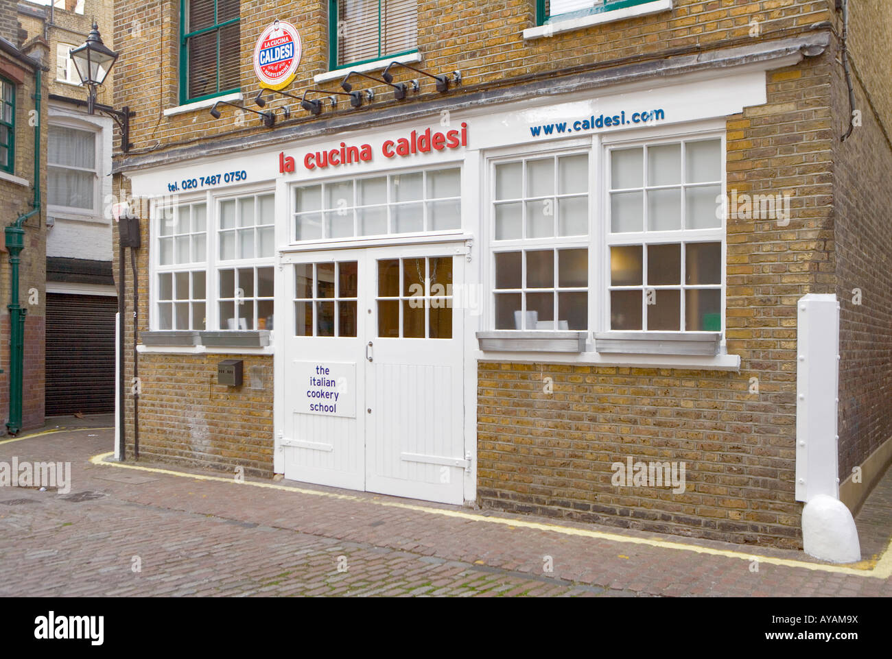Caldesi Italian Cookery School Marylebone Londra Foto Stock