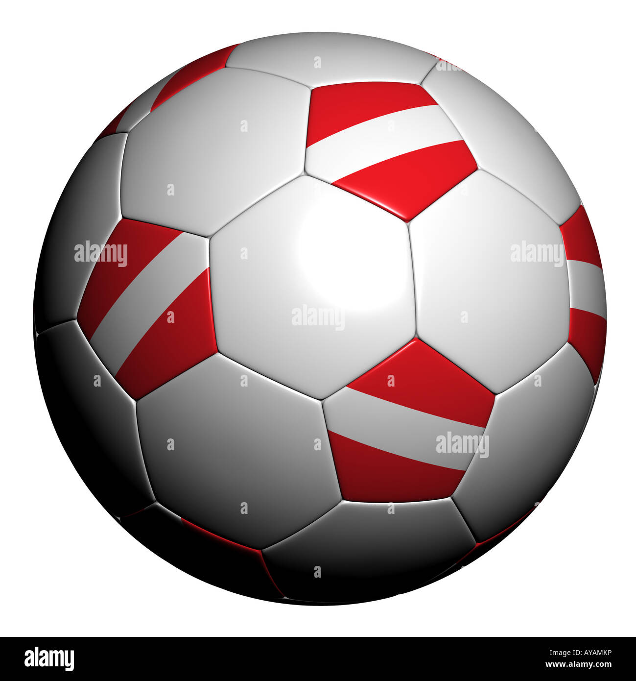 Austrian Pallone da calcio Foto Stock