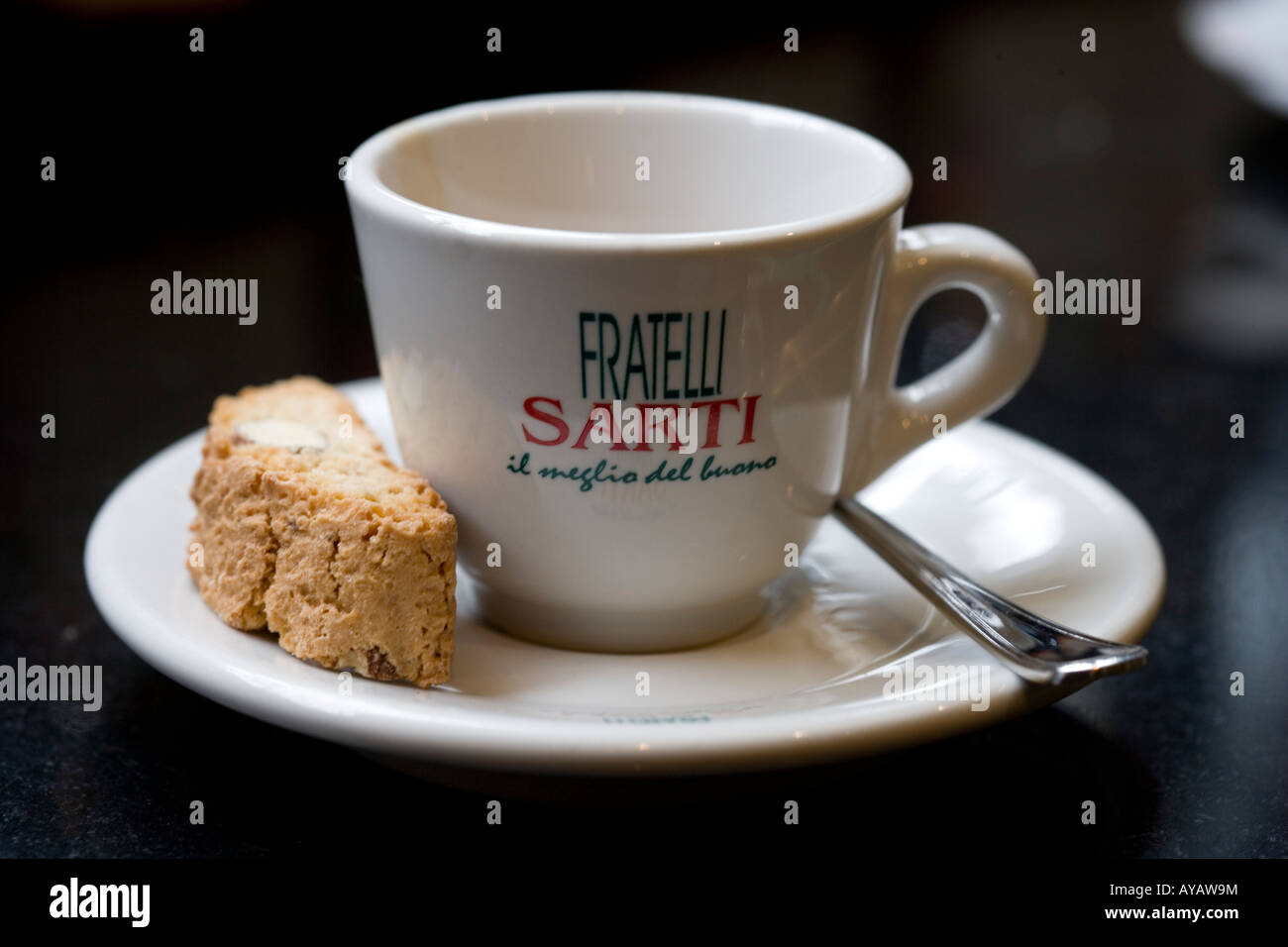 Caffè Espresso Fratelli Sarti Cafe Restaurant Glasgow Scozia Scotland Foto Stock