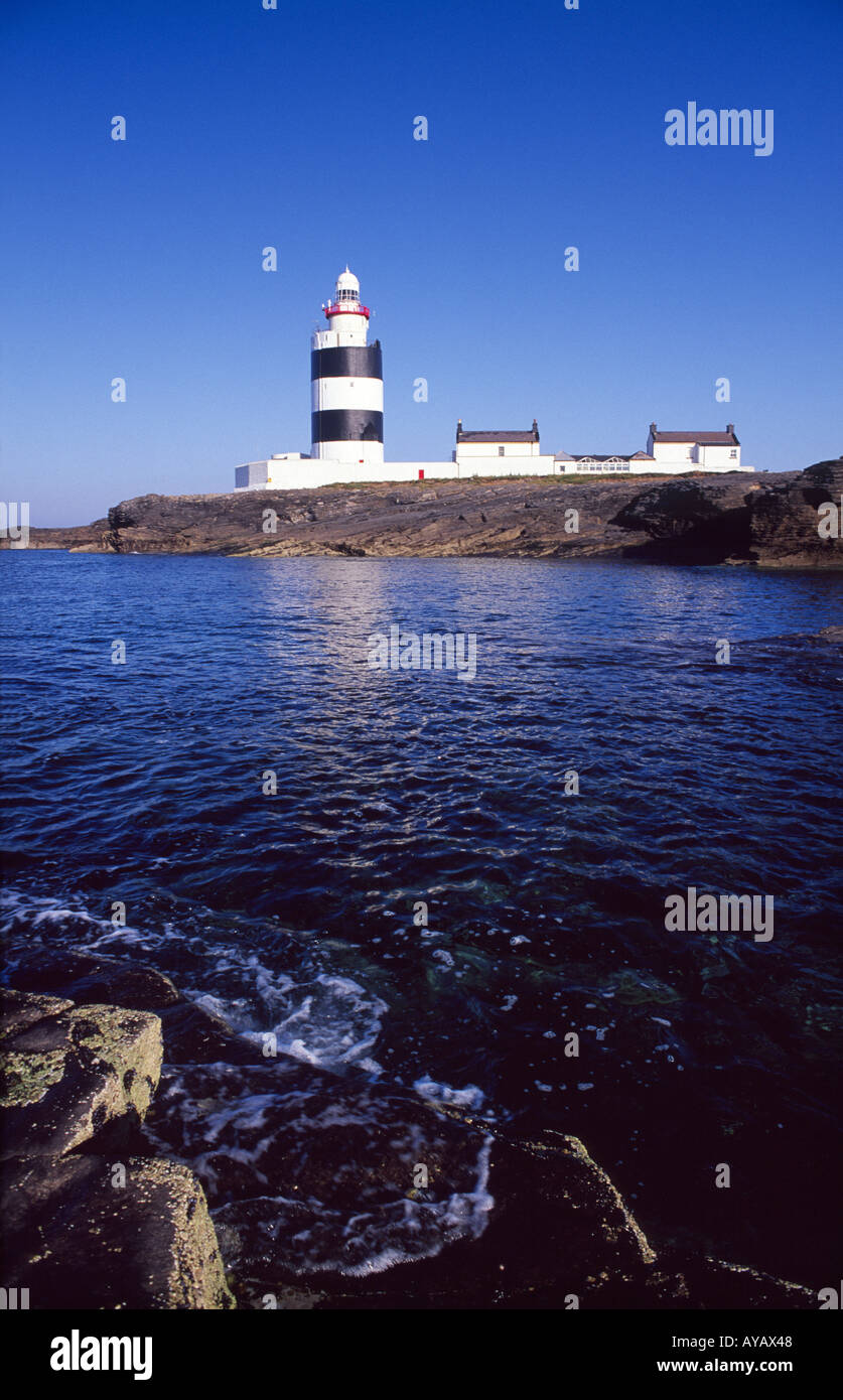 Hook Head Lighthouse, Co Wexford, Irlanda. Foto Stock