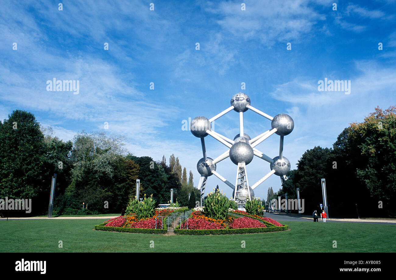 Atomium Brussels Foto Stock