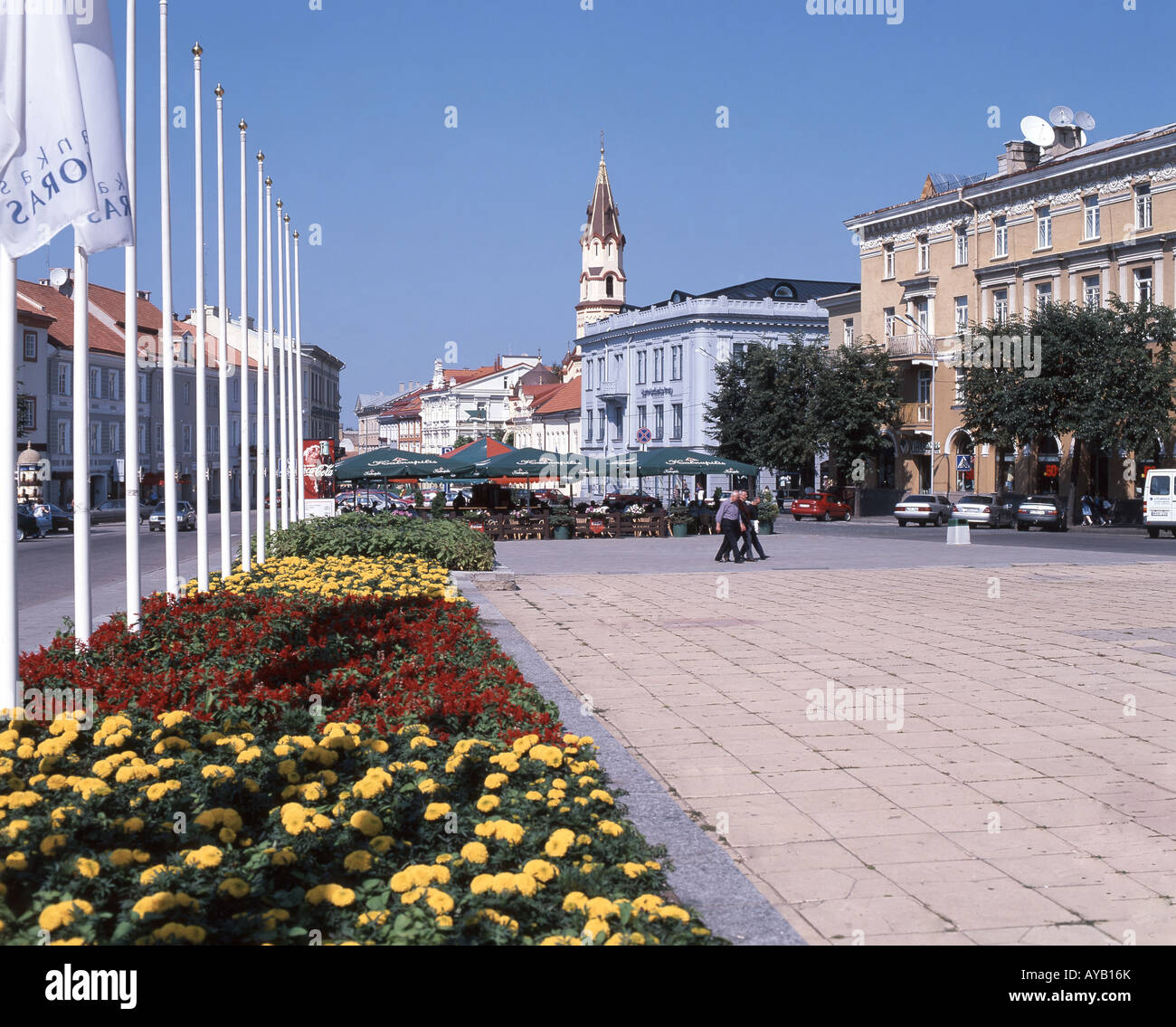 Rotuses Alkste, la Città Vecchia di Vilnius, Vilnius County, la Repubblica di Lituania Foto Stock