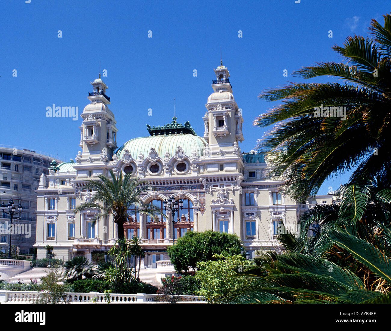 Il Casinò di Monte Carlo Monaco Foto Stock
