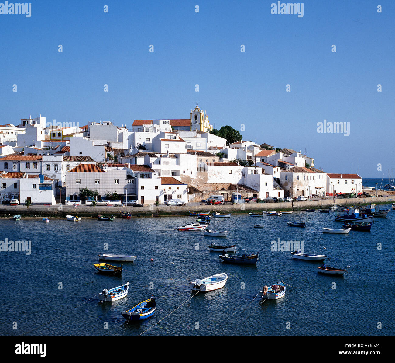 Ferragudo Algarve Portogallo Foto Stock