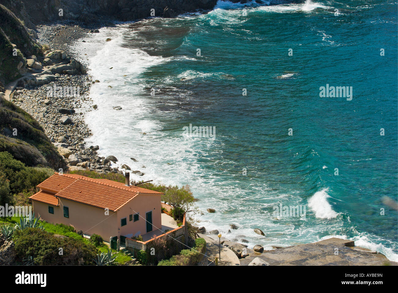 Spiaggia Di Patresi Marciana Isola D Elba Italia Foto