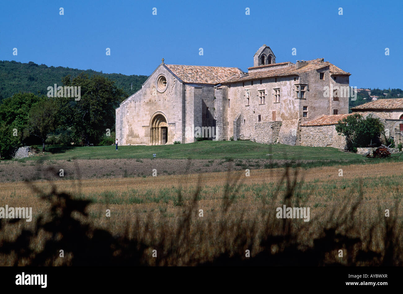 Priorato benedettino di Salagon Alpes de Haute Provence Francia Foto Stock