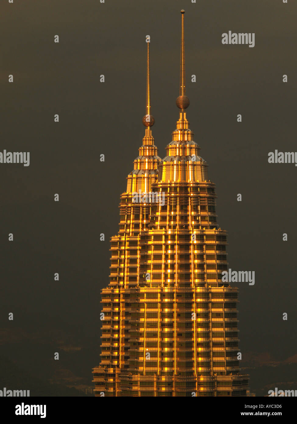 Petronas Twin Towers Foto Stock