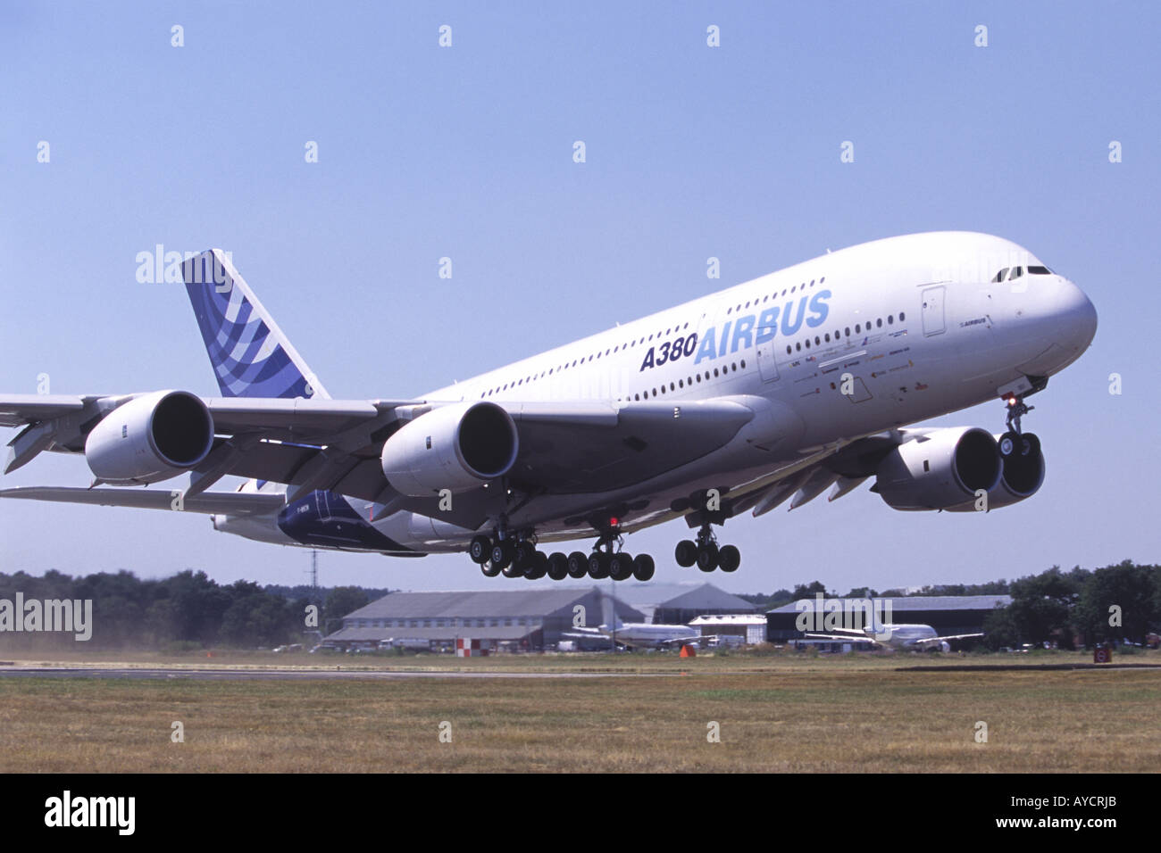 Airbus A380 Foto Stock