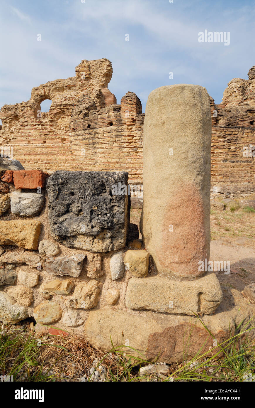 Velia Italia resti archeologici della città antica di Elia Foto Stock