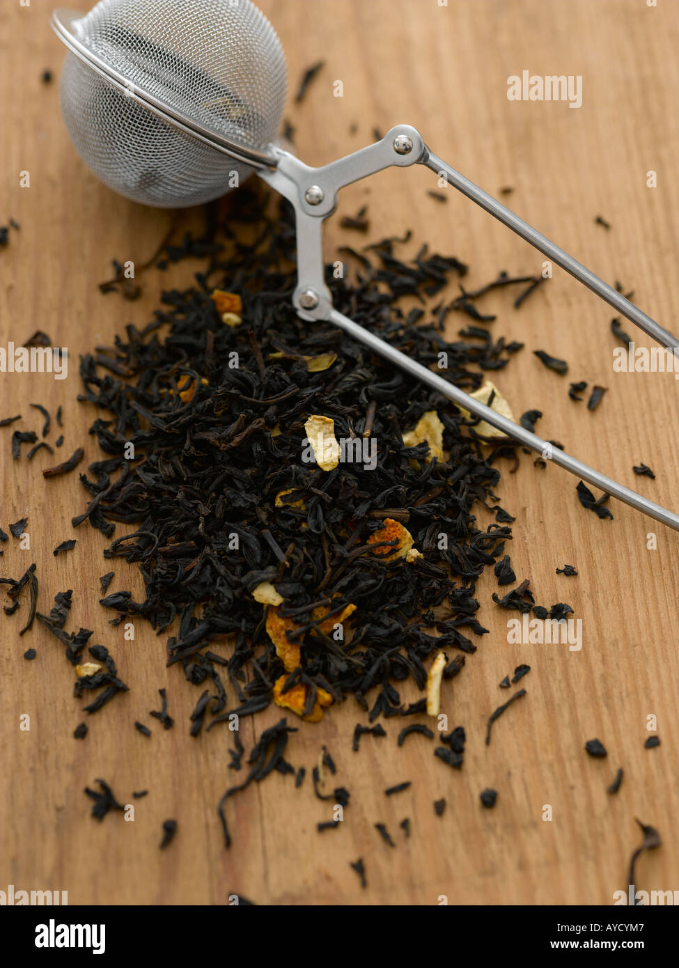 Le foglie di tè con agrumi - fascia alta Hasselblad 61mb di immagine digitale Foto Stock