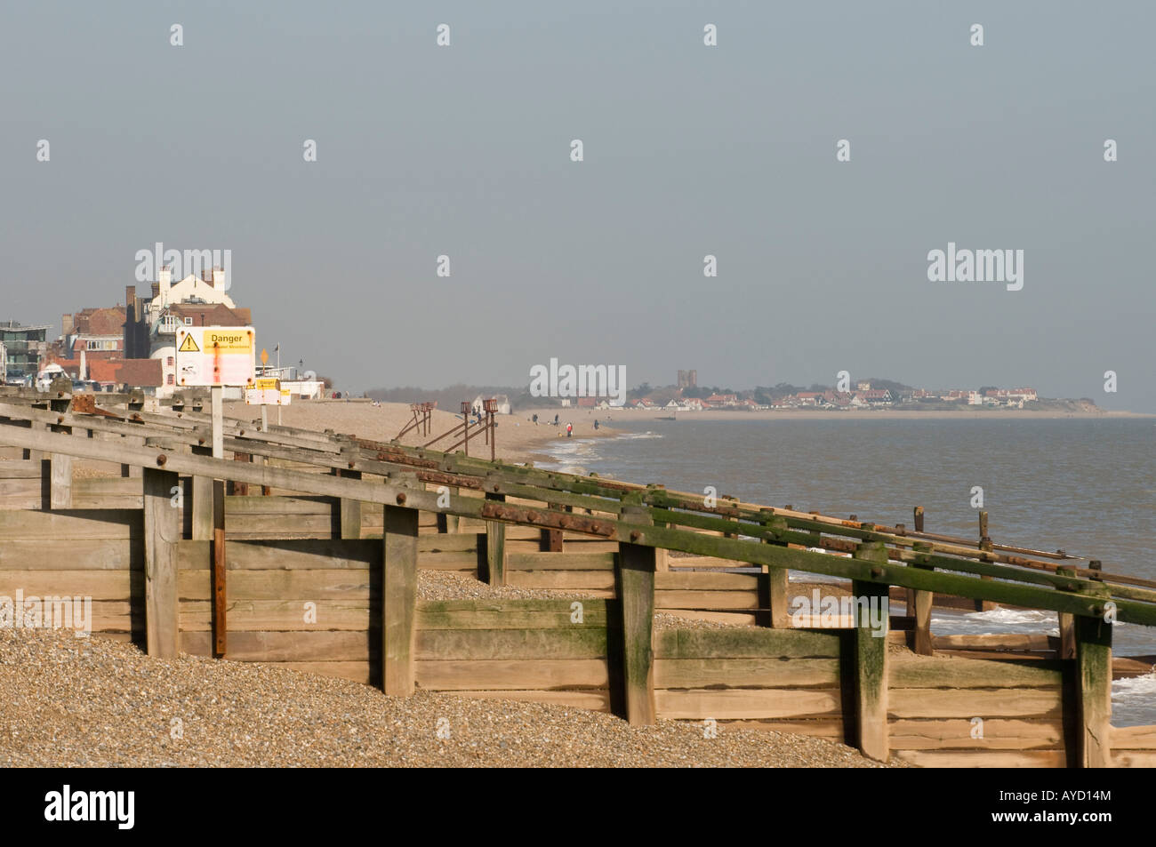 La torre Marttelo a Aldeburgh, Suffolk Foto Stock