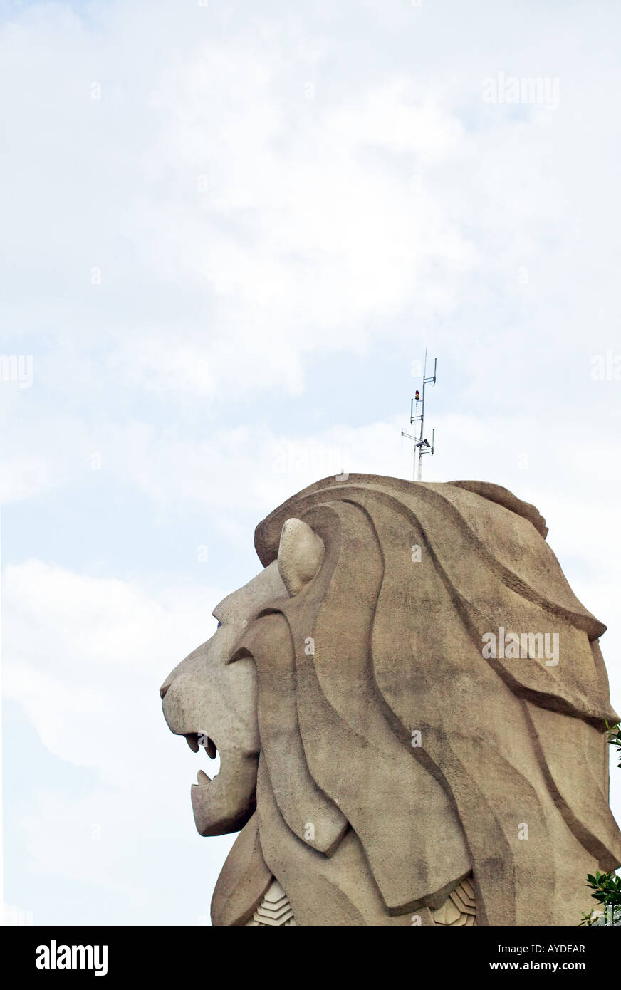 Merlion in Singapore Foto Stock