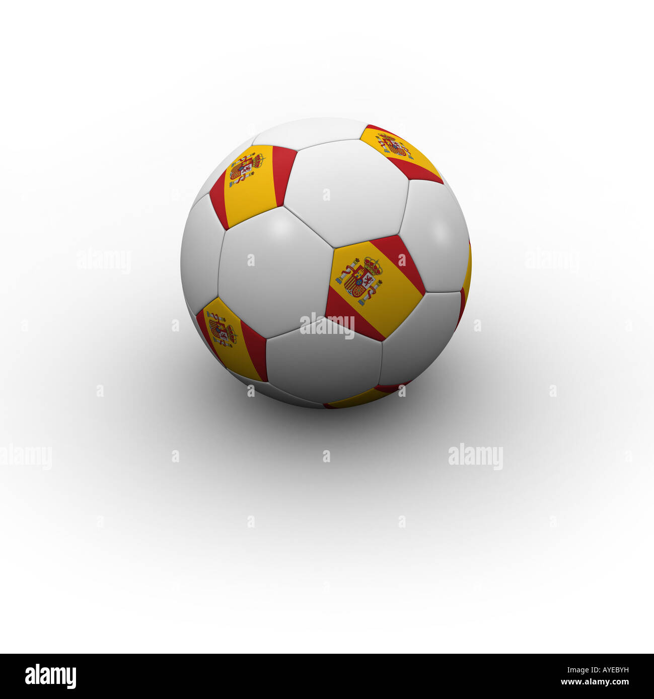 Lo spagnolo Pallone da calcio Foto Stock