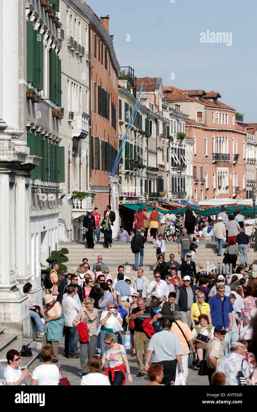 Venezia Italia - Waterfront Foto Stock