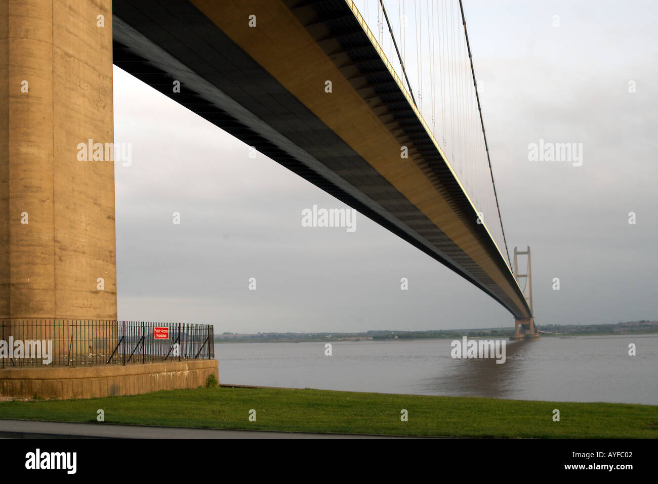 Humber Bridge Foto Stock