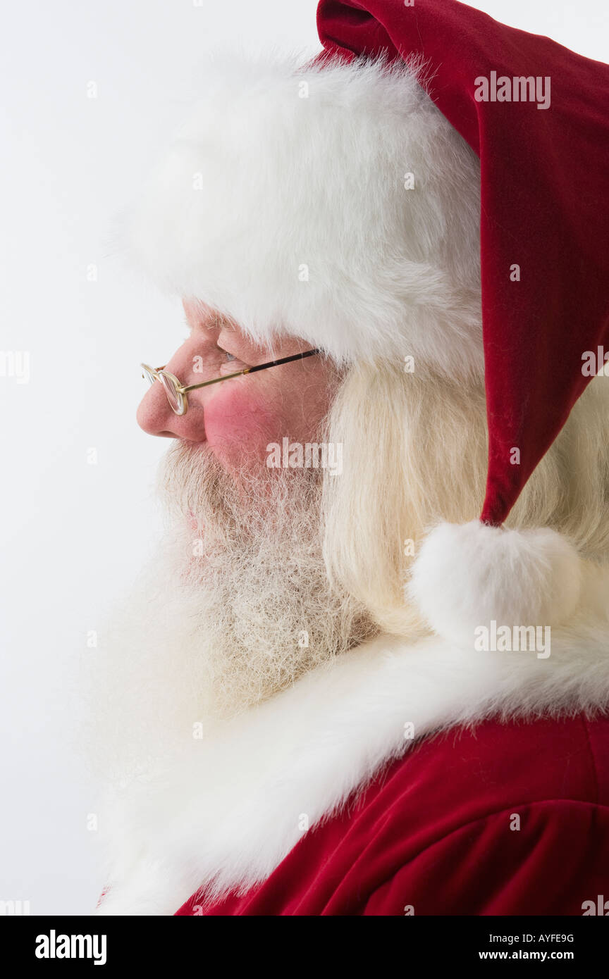 Close up di Babbo Natale Foto Stock