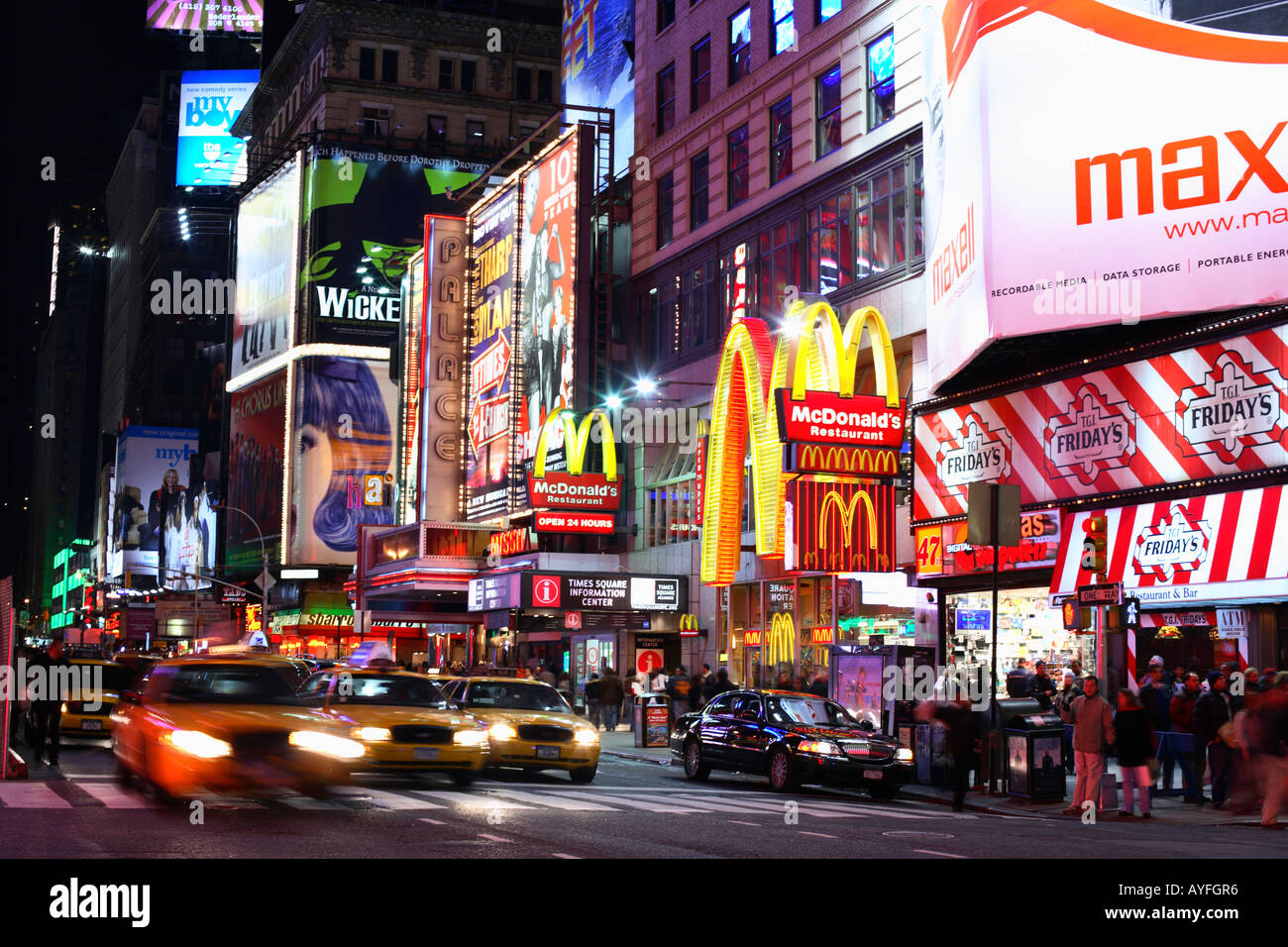 Times Square di New York City Foto Stock