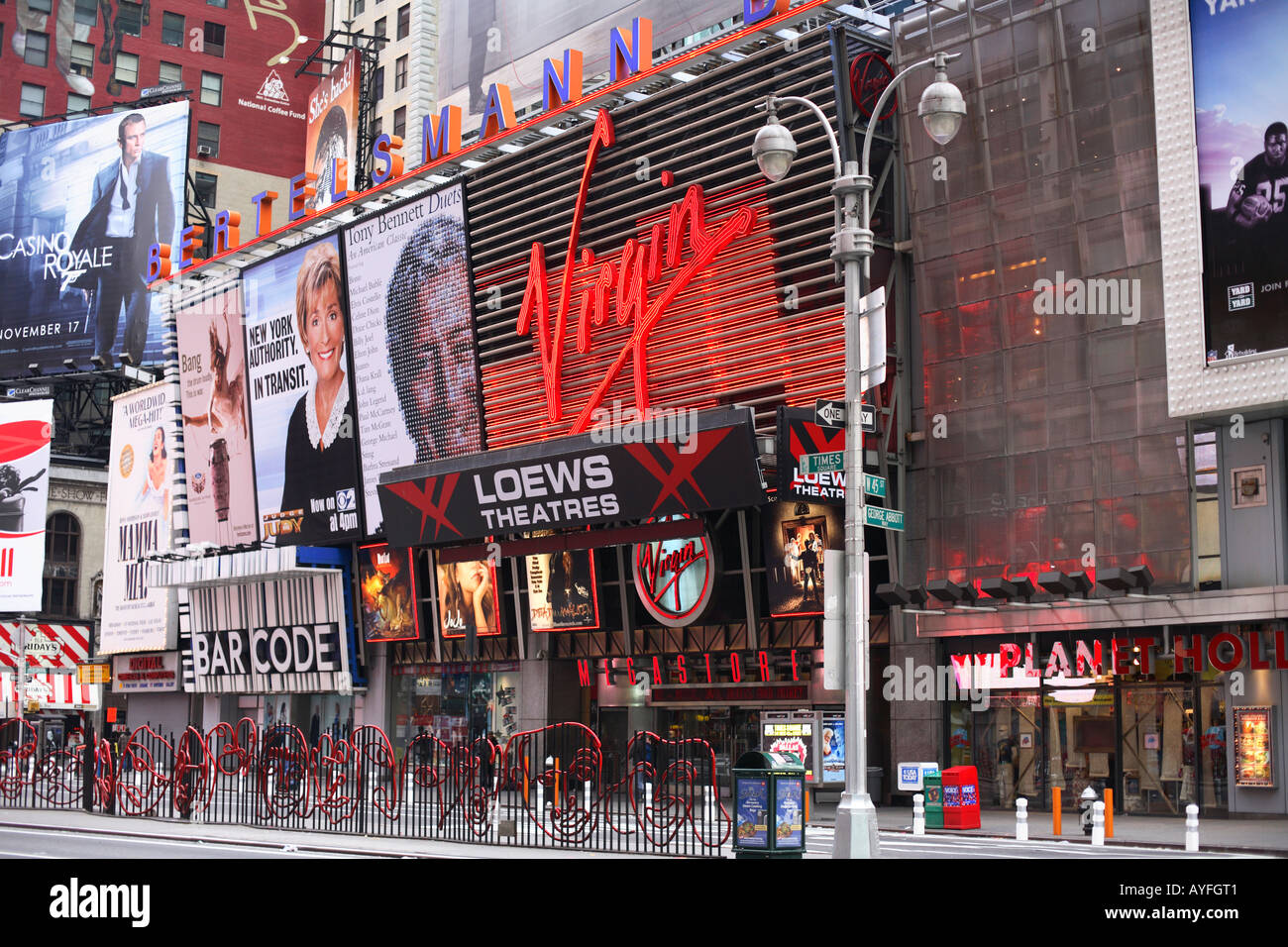 Times Square di New York City Foto Stock
