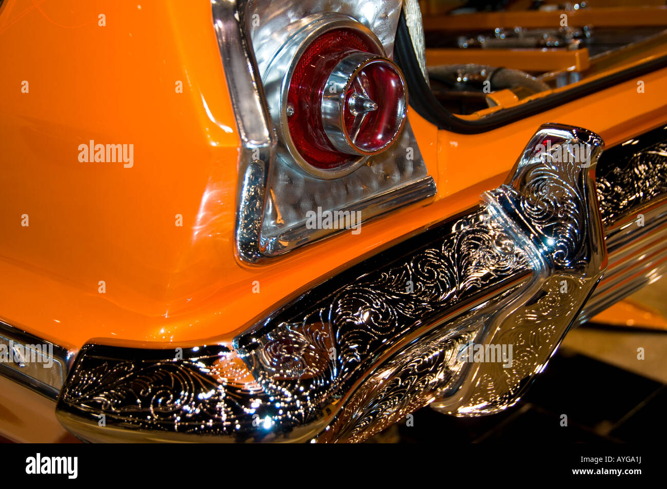 La Chevy Impala Low Rider Car Foto Stock