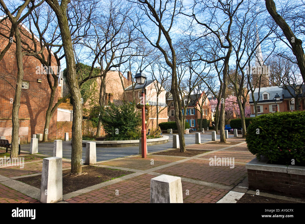 Il parco della città società hill philadelphia pa usa Foto Stock