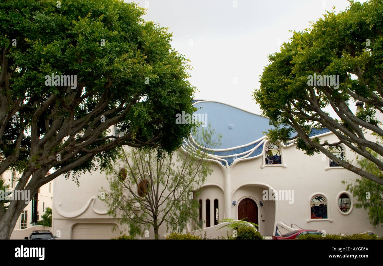 Beverly Hills Casa Los Angeles California Foto Stock