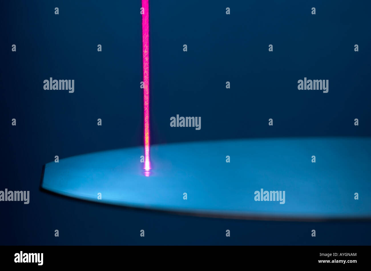 Laser per la lavorazione dei semiconduttori Foto Stock