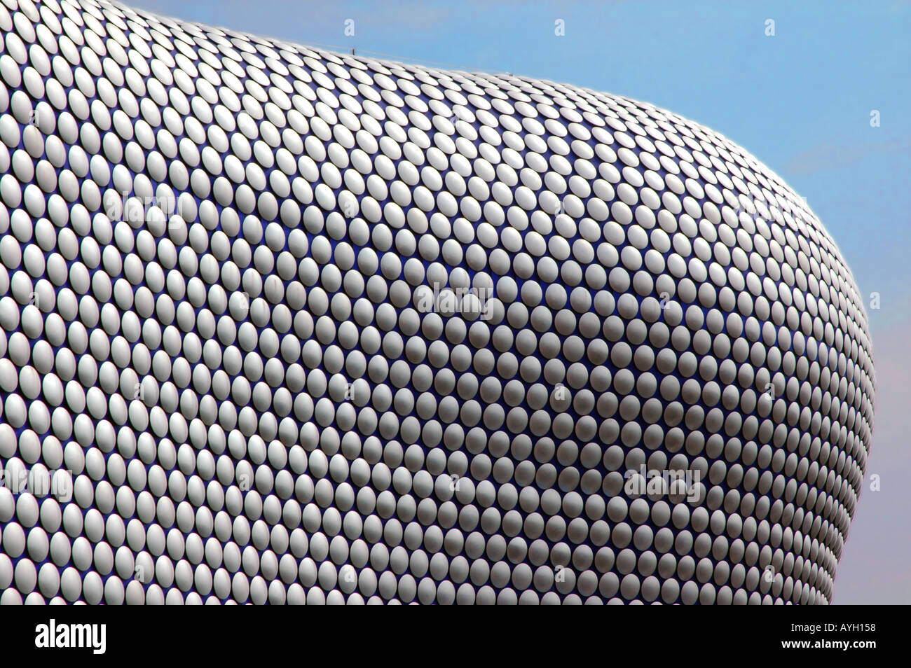 Immagine grafica dei pannelli di rivestimento in corrispondenza di magazzini Selfridges Birmingham Bullring REGNO UNITO Foto Stock