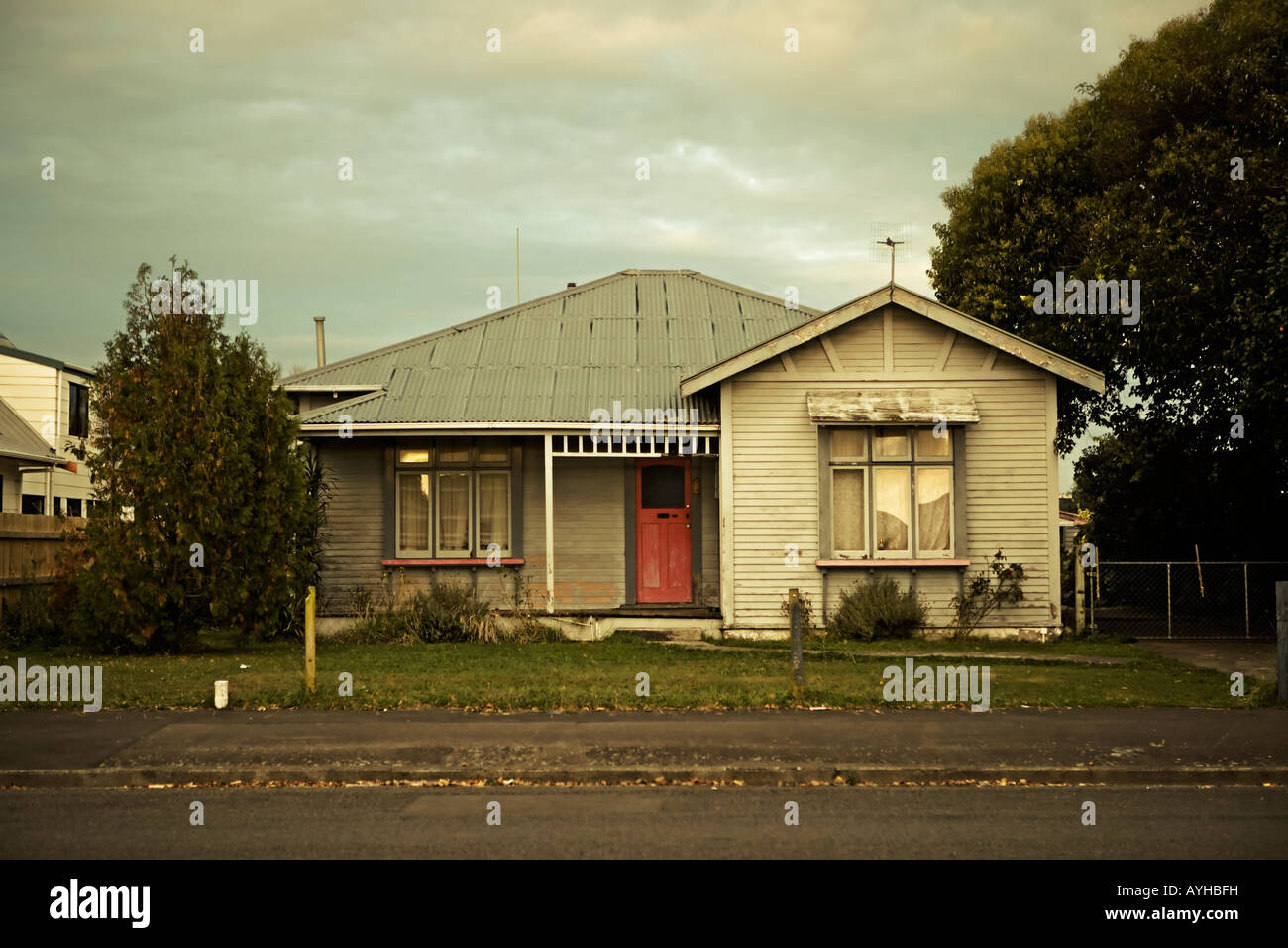 Casa di Palmerston North Nuova Zelanda Foto Stock