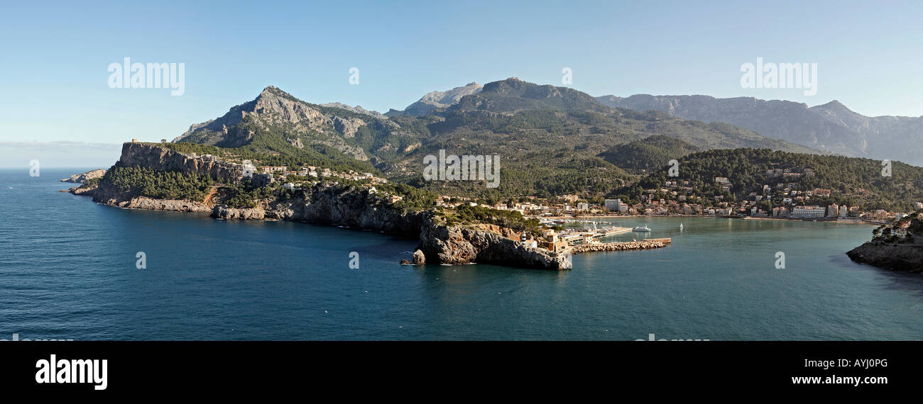 Port de Soller Mallorca Spagna Spain Foto Stock