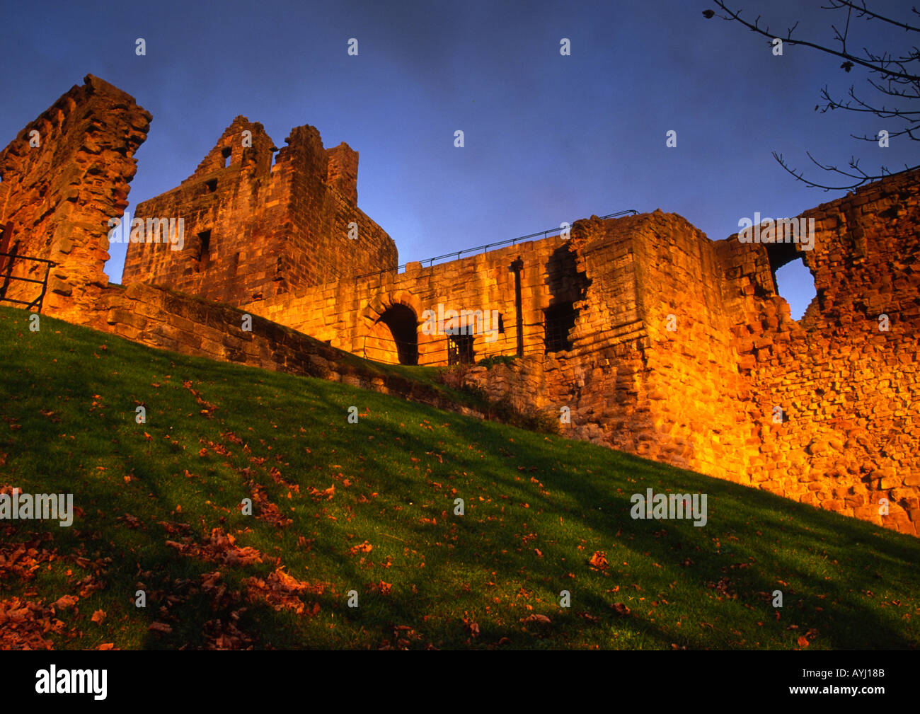 Ravenscraig Castello, Kirkcaldy, Fife, Scozia Foto Stock