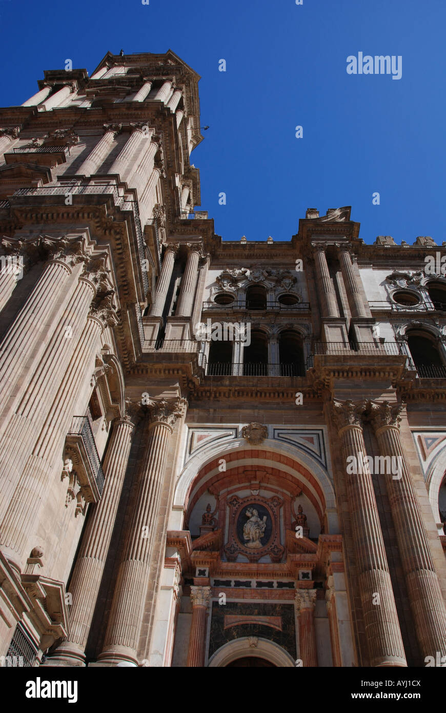 Cattedrale di Malaga Foto Stock