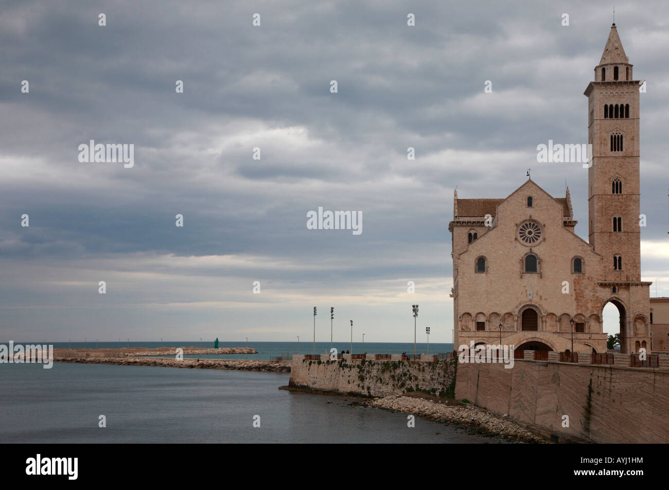 Cattedrale di Trani Foto Stock