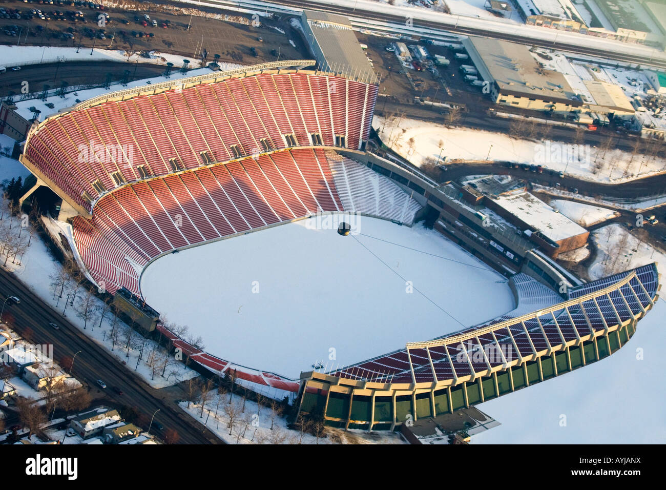 Commonwealth Stadium di Edmonton, Alberta, Canada Foto Stock