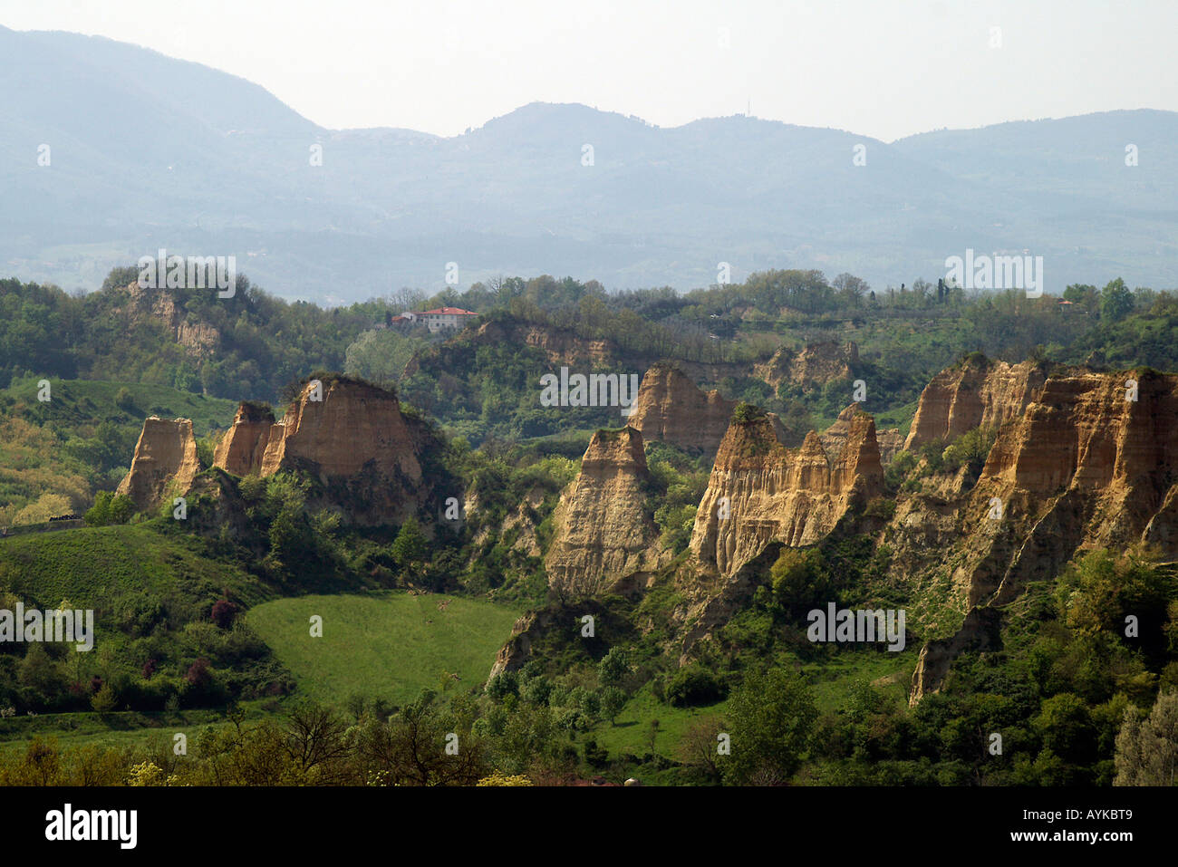 Le Balze Arezzo Toscana Italia Foto Stock