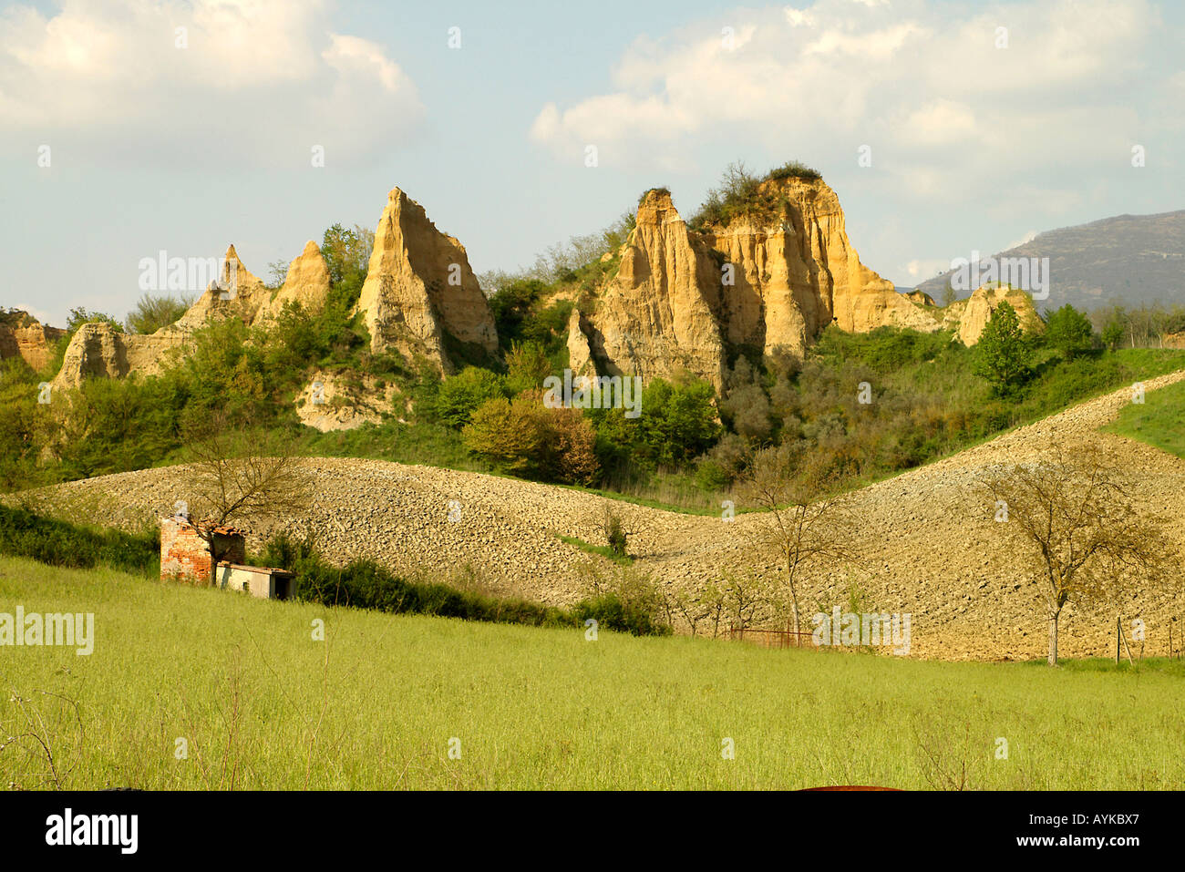 Le Balze Arezzo Toscana Italia Foto Stock