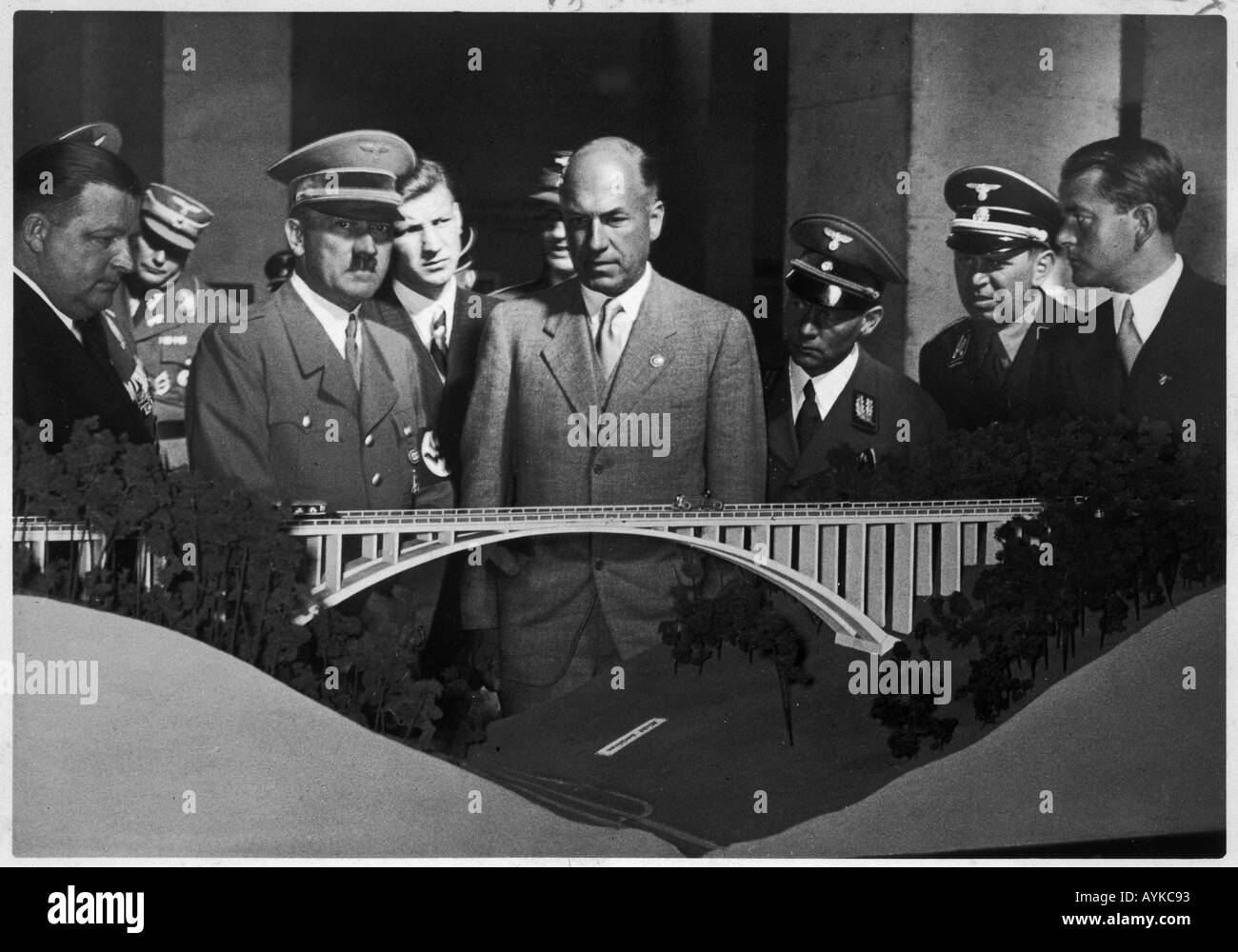 Hitler Autobahn piani Foto Stock