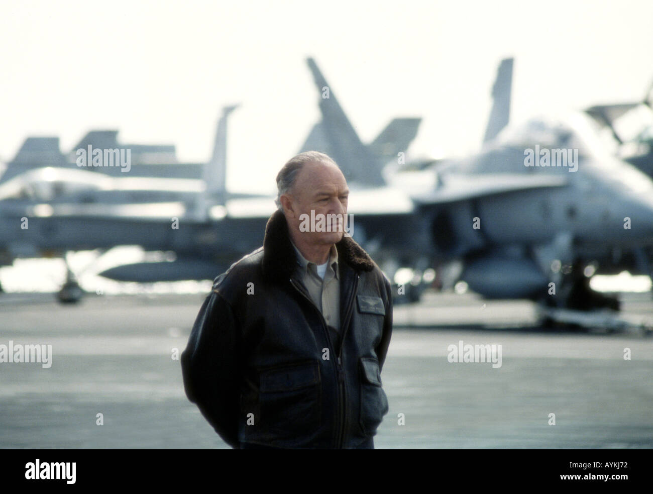 Dietro le linee nemiche Foto Stock