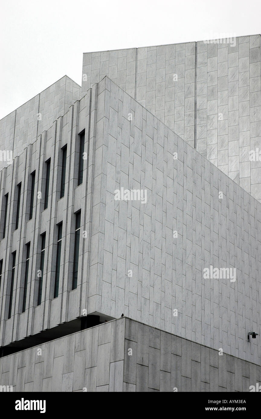 Finlandia Hall, Helsinki, Finlandia Foto Stock