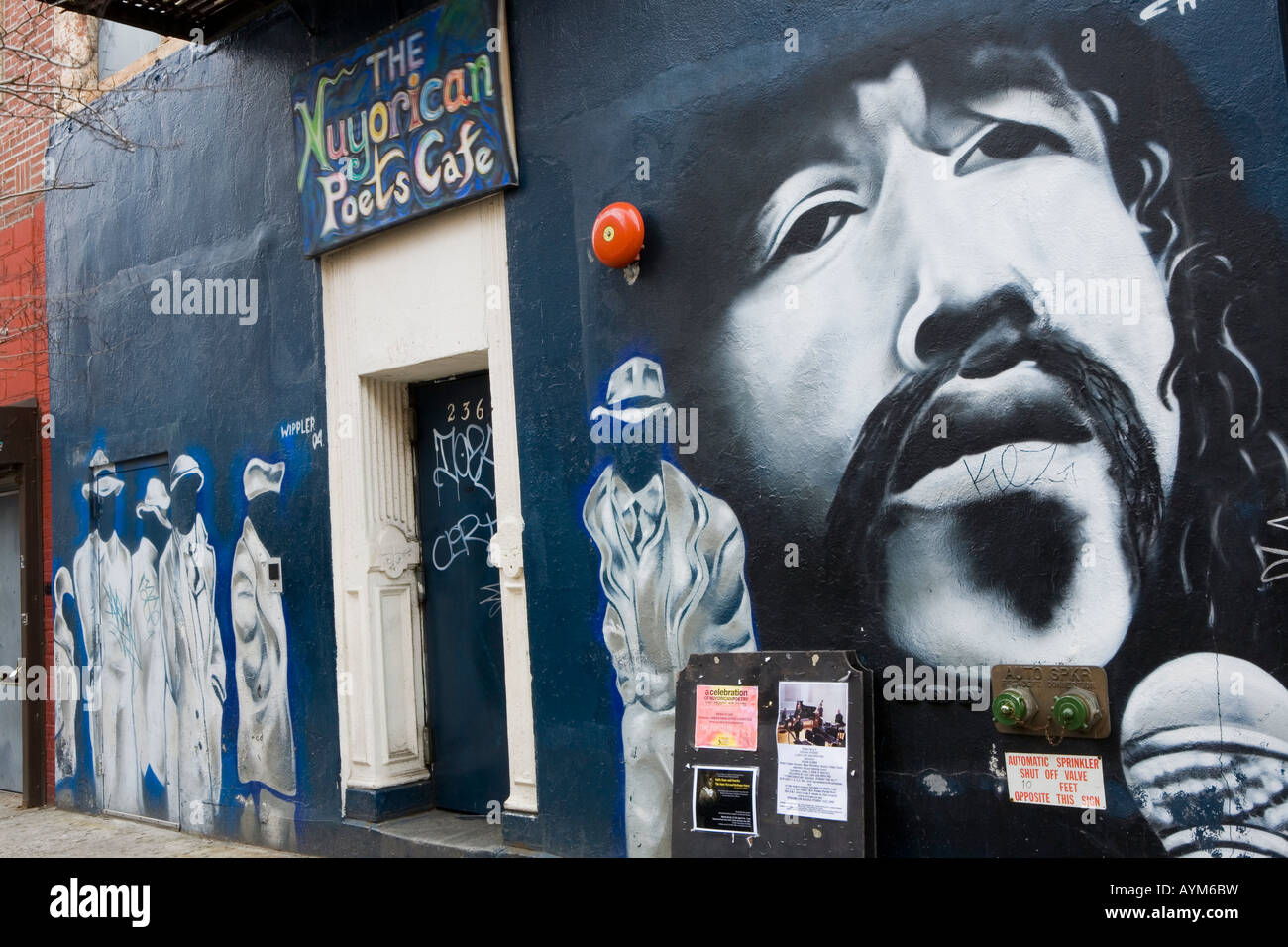 Il Nuyorican Poets Cafe East Village di New York City Foto Stock