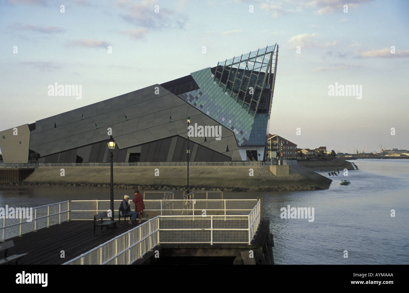 La profonda in Hull East Yorkshire Inghilterra Foto Stock