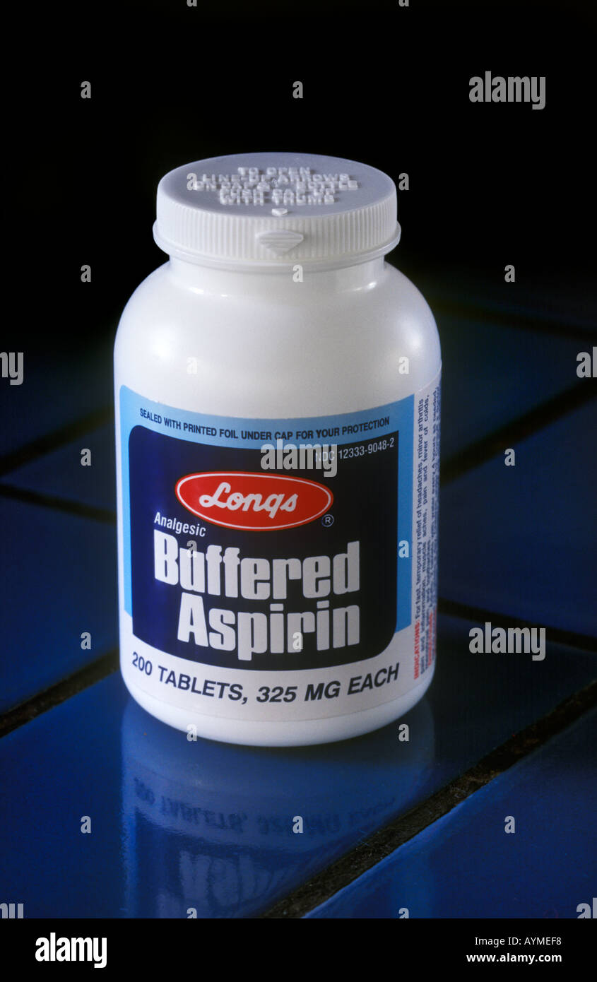 LONGS aspirina tamponata Foto stock - Alamy