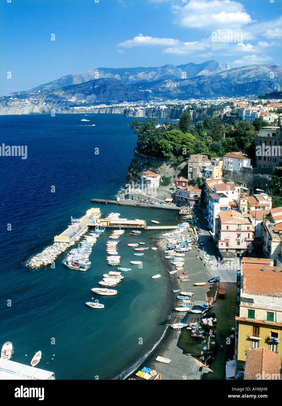 Moda Sorrento sulla Costiera Amalfitana Foto Stock