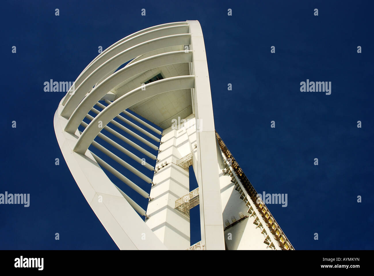 Spinnaker Tower di Portsmouth Inghilterra Foto Stock