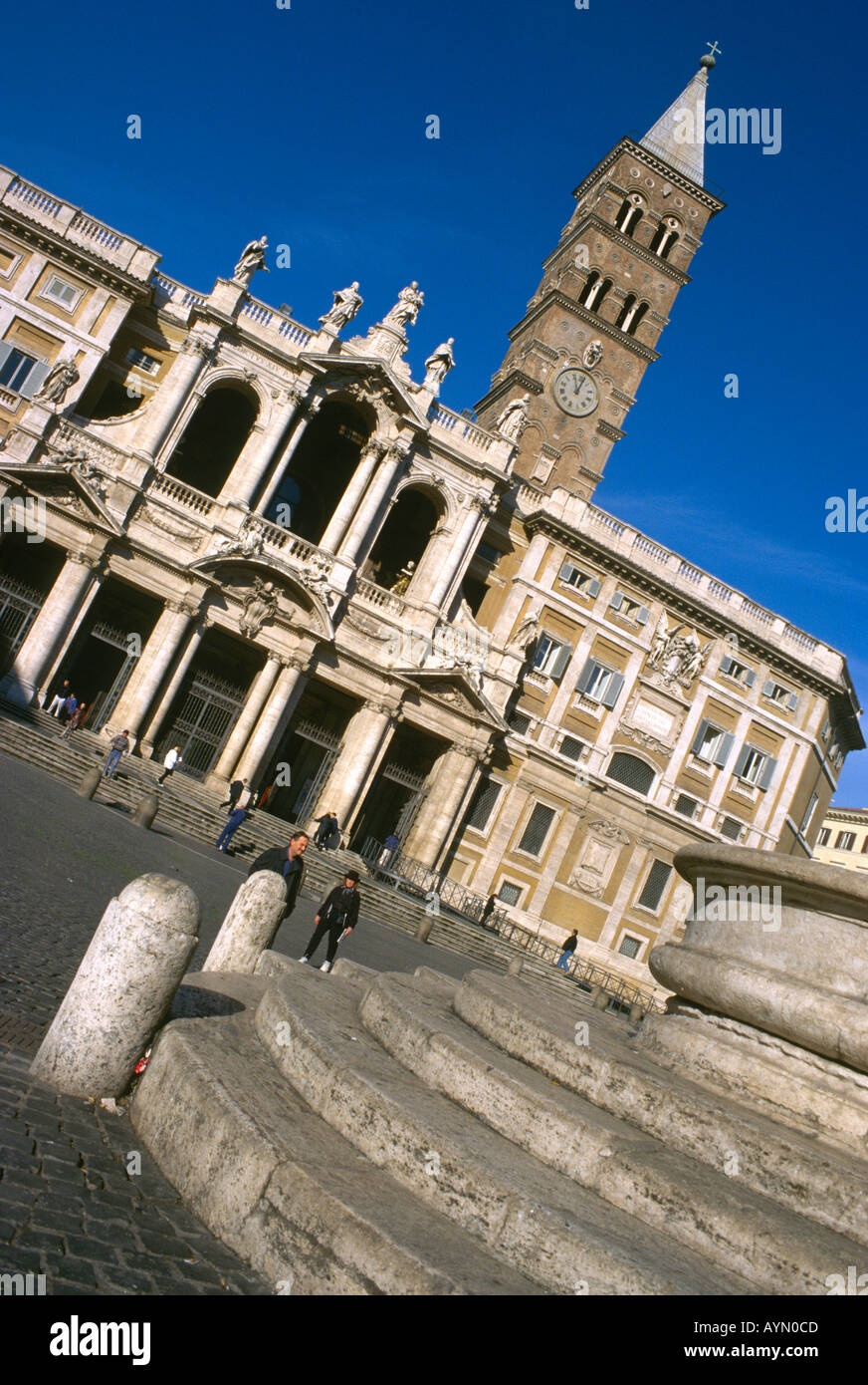 Italia Roma Basilica di Santa Maria Maggiore Foto Stock