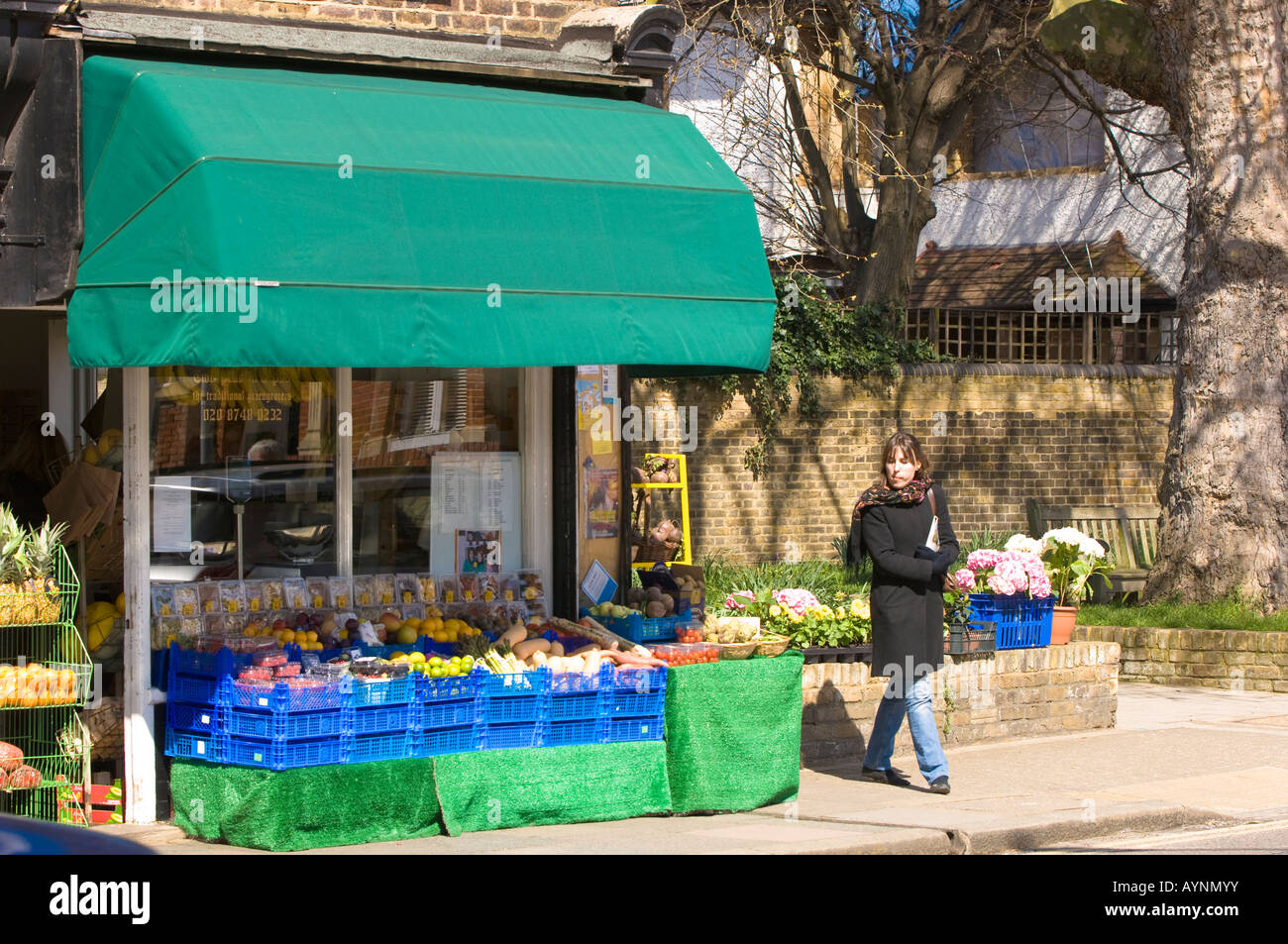 La Church Road Barnes SW13 London Regno Unito Foto Stock