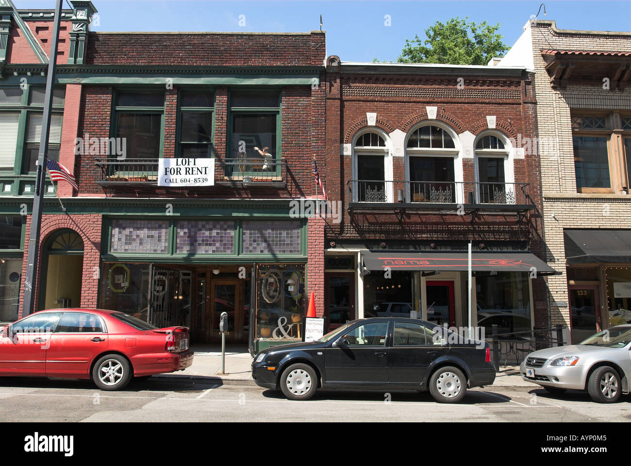 Architettura a Knoxville in Tennessee USA Foto Stock