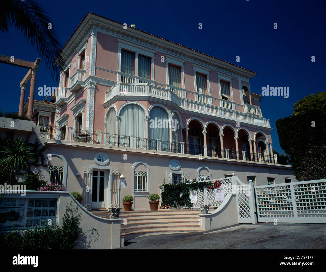 Francia Cote d Azur vicino a Nizza Foto Stock